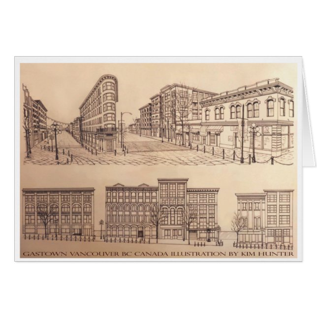 Vancouver Cards Souvenir Cards Montebello Festival (Vorderseite (Horizontal))