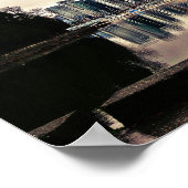 Vancouver City View Poster (Ecke)