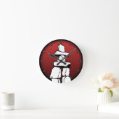 Vancouver Clock Ohrs Decor First Nations Clock Runde Wanduhr (Zuhause)