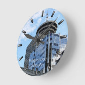 Vancouver Clock Personalized Vancouver Wall Clock Runde Wanduhr (Winkel)