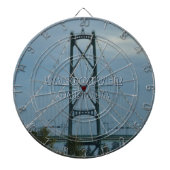 Vancouver Dartboard Lions Gate Souvenir Dartboard Dartscheibe (vorne)