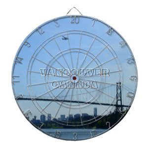 Vancouver Dartboard Lions Gate Souvenir Dartboard Dartscheibe