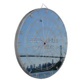 Vancouver Dartboard Lions Gate Souvenir Dartboard Dartscheibe (Vorderseite Links)
