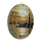Vancouver Dartboard Vancouver Sunset Dartboard Dartscheibe (Vorderseite Links)