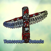 Vancouver Decals Vancouver Souvenir Fensterklammer Fensteraufkleber (Blatt 3)