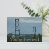 Vancouver Einladungen Personalisiert Vancouver UAW (Stehend Vorderseite)