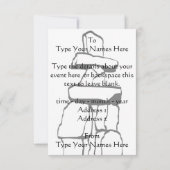 Vancouver Einladungen Personalisiert Vancouver UAW (Rückseite)