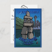 Vancouver Einladungen Personalisiert Vancouver UAW (Vorne/Hinten)