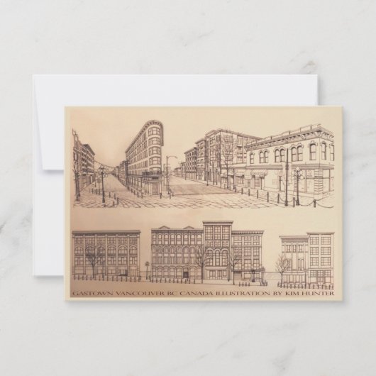 Vancouver Einladungen Personalisiert Vancouver UAW (Vorderseite)