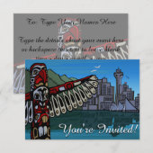 Vancouver Einladungen Personalisiert Vancouver UAW (Vorne/Hinten)