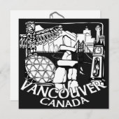 Vancouver Einladungen Personalisiert Vancouver UAW (Vorne/Hinten)