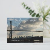 Vancouver Einladungen Personalisiert Vancouver UAW (Stehend Vorderseite)