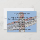 Vancouver Einladungen Personalisiert Vancouver UAW (Rückseite)