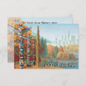 Vancouver Einladungen Personalisiert Vancouver UAW (Vorne/Hinten)