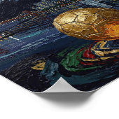 Vancouver elegant art wall for your home poster (Ecke)