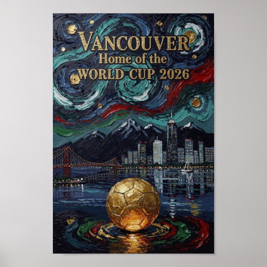 Vancouver elegant art wall for your home poster (Vorne)