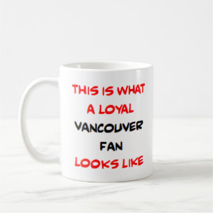 Vancouver-Fan, treu Kaffeetasse