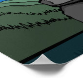 Vancouver First Nation Poster Inukshuk Wohngestalt (Ecke)