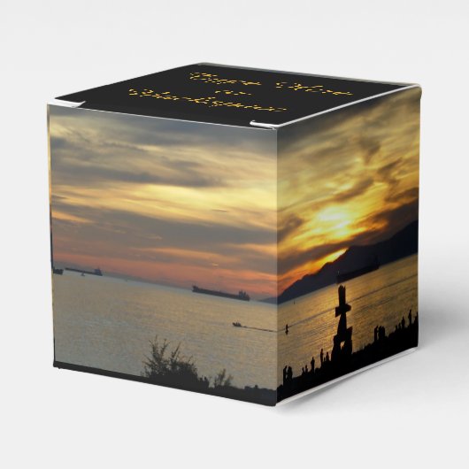 Vancouver Geschenkboxen English Bay Sunset Inuskuk Geschenkschachtel (Vorderseite)
