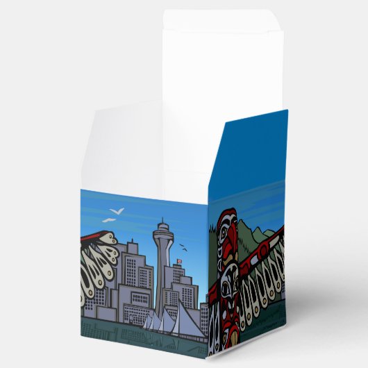 Vancouver Geschenkboxen Personalisiert Totem Gesch Geschenkschachtel (Geöffnet)