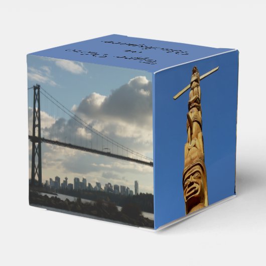 Vancouver Geschenkboxen Personalisiert Vancouver B Geschenkschachtel (Rückseite)