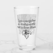 Vancouver Glass Stanley Park Landschaftsbild Glas (Rückseite)