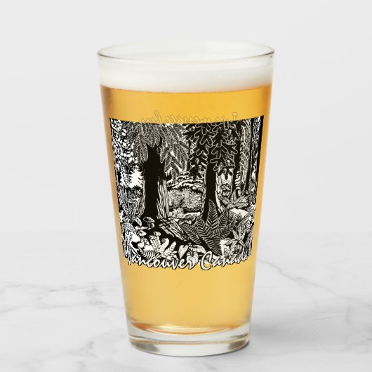 Vancouver Glass Stanley Park Landschaftsbild Glas (Vorne (Gefüllt))