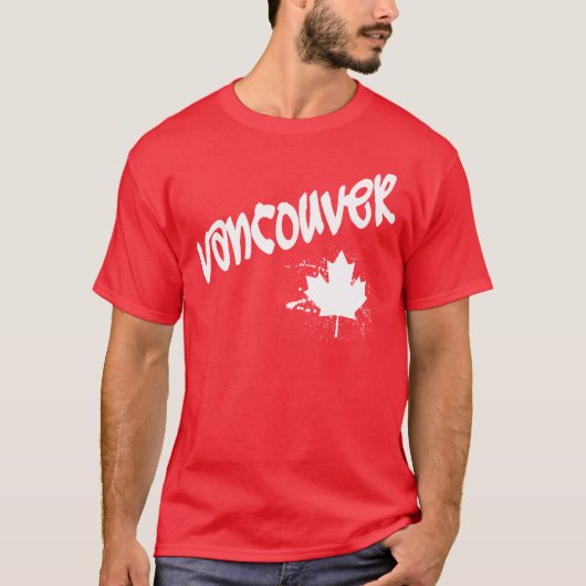 Vancouver Graffiti T-Shirt (Vorderseite)
