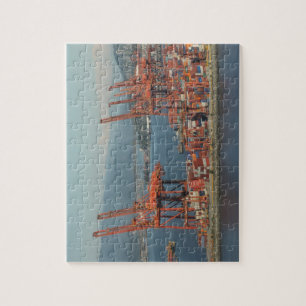 Vancouver-Hafen-Puzzlespiel Puzzle