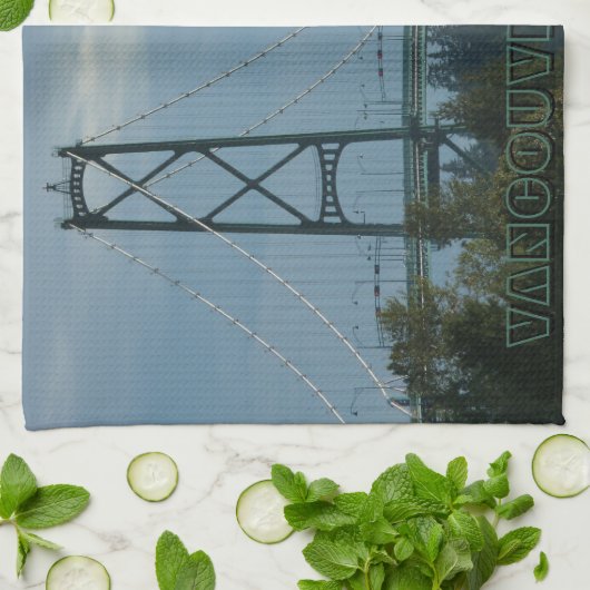 Vancouver Handtuch Personalisiert Souvenir Handtuc (Gefaltet)