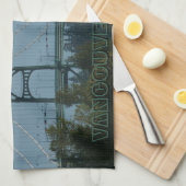 Vancouver Handtuch Personalisiert Souvenir Handtuc (Viertel Falte)