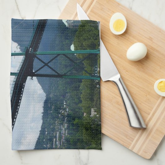 Vancouver Handtuch Personalisiert Souvenir Handtuc (Viertel Falte)