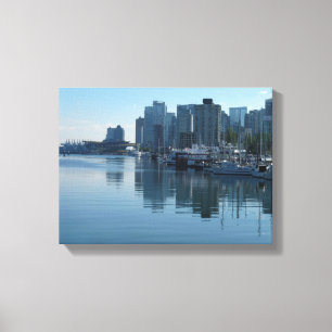 Vancouver Harbour Art Print Seascape Art Leinwand