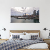 Vancouver Harbour Twilight Leinwanddruck (Insitu (Schlafzimmer))
