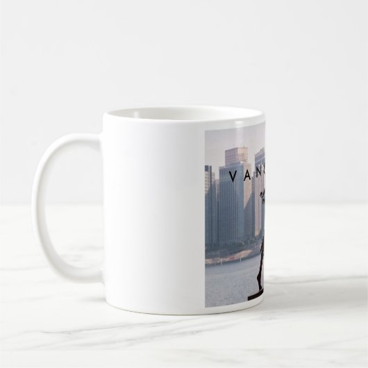 Vancouver- - Harryjerome Statue Kaffeetasse (Links)