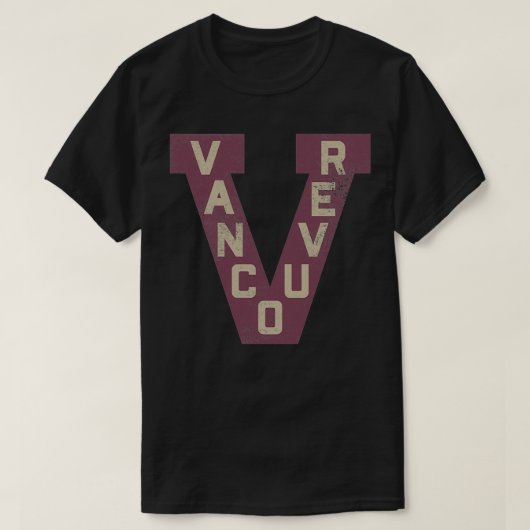 Vancouver Hockey Retro Millionäre gestört T-Shirt (Design vorne)