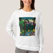 Vancouver-Insel-Werbungs-Plakat T-Shirt (Vorderseite)