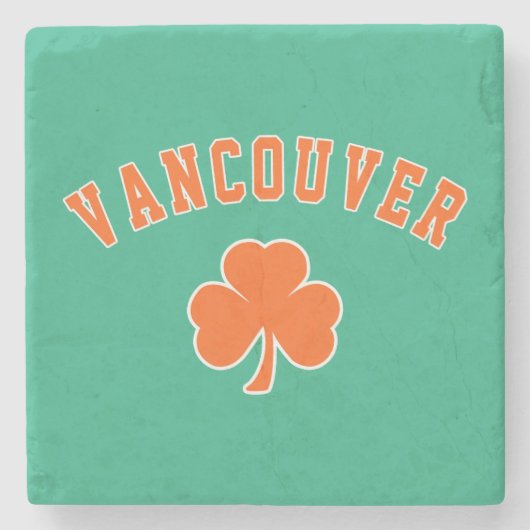 Vancouver Irisch Steinuntersetzer (Vorderseite)