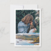 Vancouver Island BC Wedding Itinerary Map (Rückseite)