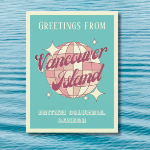Vancouver Island British Columbia Kanada Postkarte