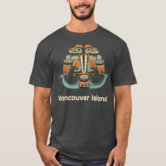 Vancouver Island British Columbia Thunderbird T-Shirt (Vorderseite)