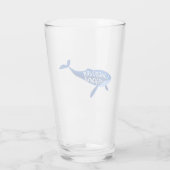 Vancouver Island Canada Whale Glas (Rückseite)