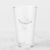 Vancouver Island Canada Whales Glas (Rückseite)