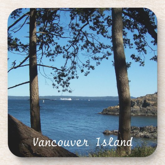 Vancouver Island Getränkecoster Getränkeuntersetzer (Vorderseite)