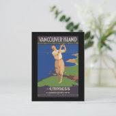 Vancouver Island Golf jeden Tag des Jahres Postkarte (Stehend Vorderseite)