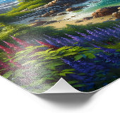 Vancouver Island inspirierte Kunst und Kultur Fotodruck (Ecke)