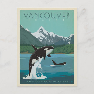 Vancouver Island | Killer Whales Postkarte