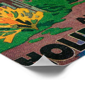 Vancouver Island Werbeplakat Poster (Ecke)