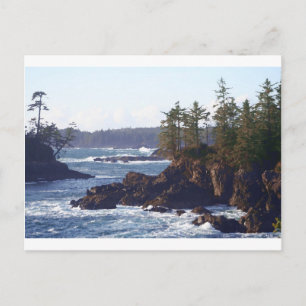 Vancouver Island West Coast in Oils Postkarte