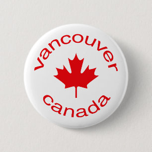 Vancouver Kanada Button